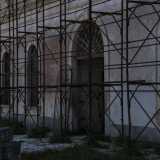 ...mentre al piano terra si trovavano la mensa, gli uffici del direttore e il presidio dei Carabinieri